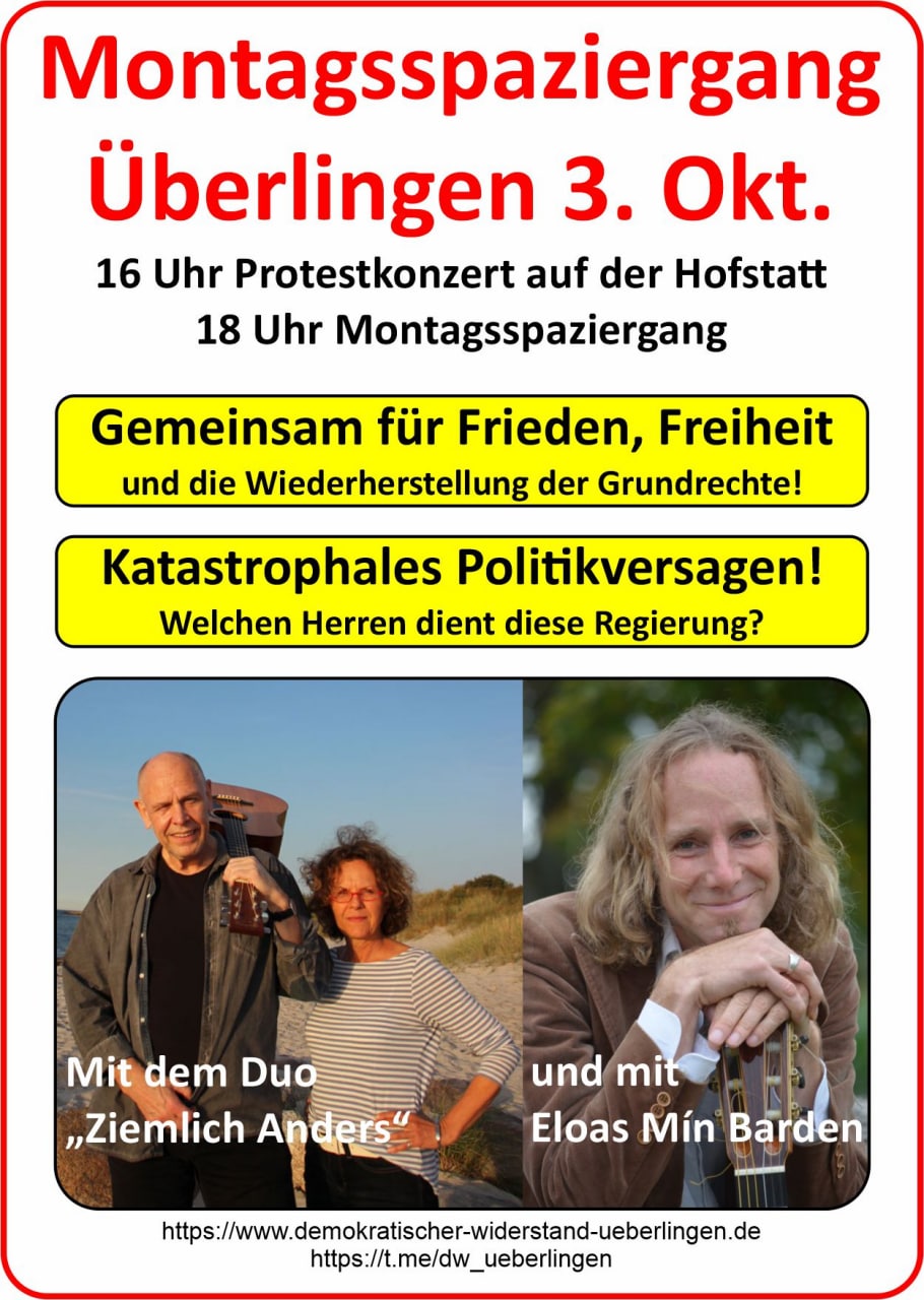 Bodensee-Aktionswochenende für Frieden und Freiheit