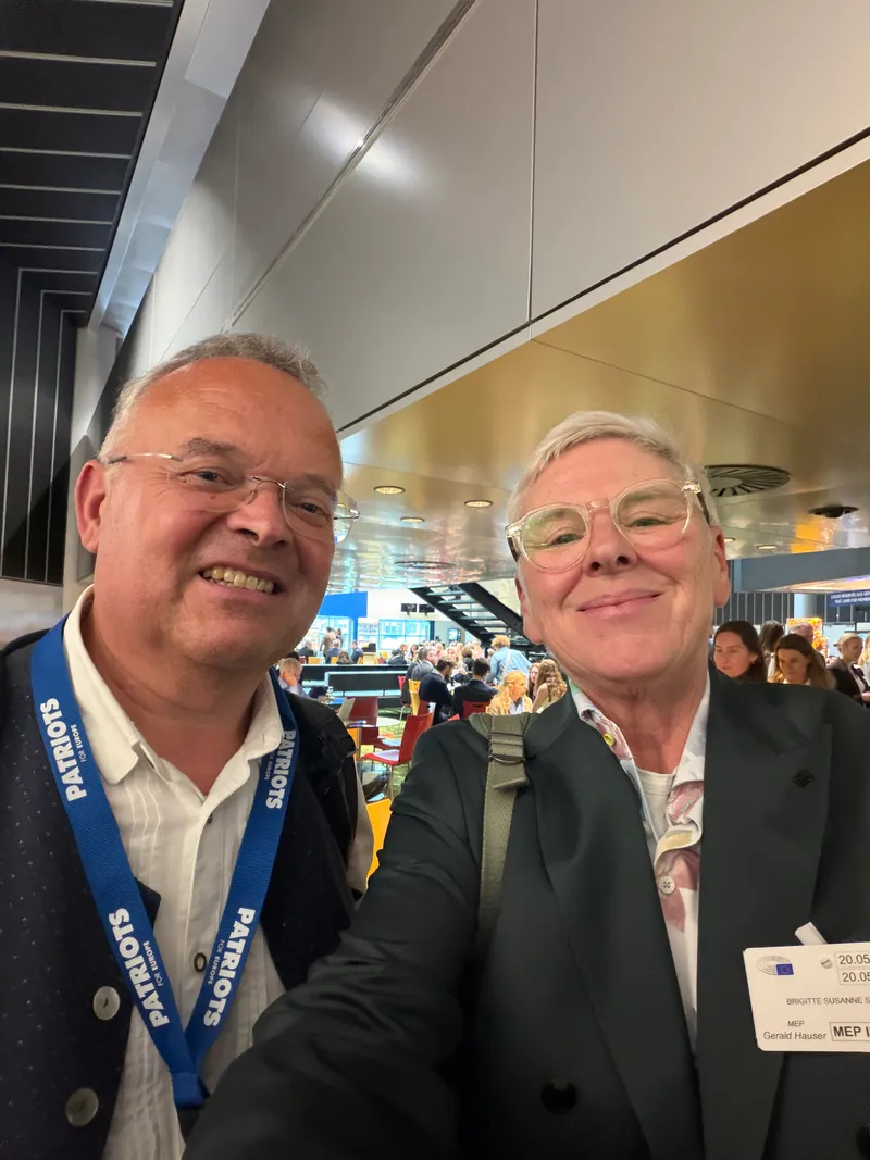 Der Preis ist (sc)heiß. Gerald Hauser. MdEP.