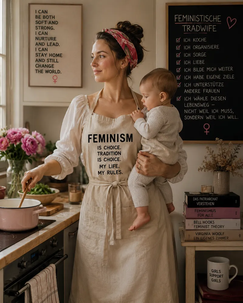 „Feministische Tradwives“ in die freiheitliche Politik.