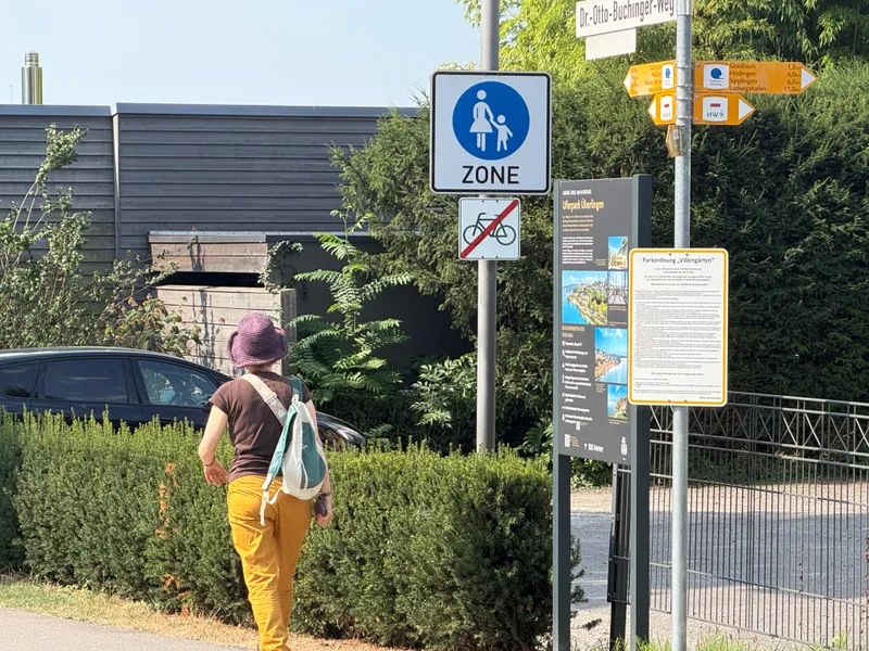 Überlingen. Das „Wild-West“ für Radler und Scooter.