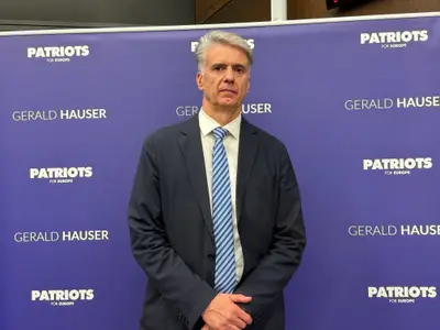 „Eingesperrt in 15-Minuten-Städten“. Der Europapolitiker Marc Jongen (ESN).