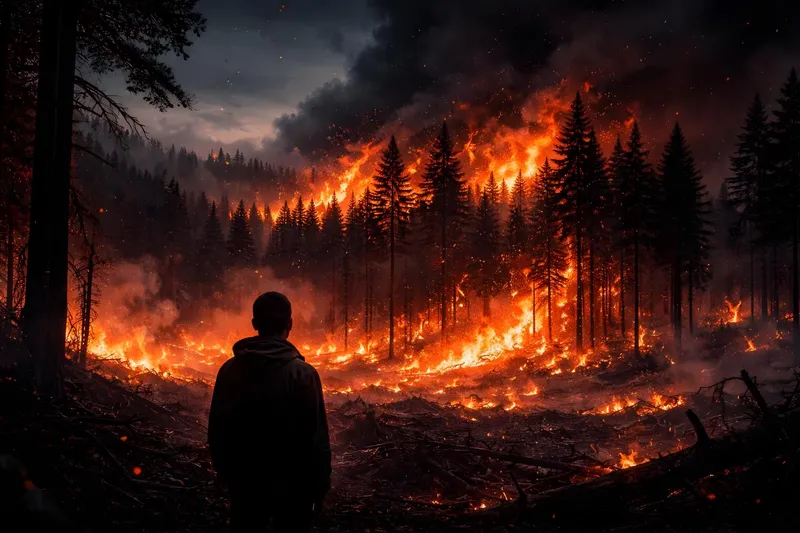 Waldbrände werden zum Höllenfeuer wegen falscher Politik.