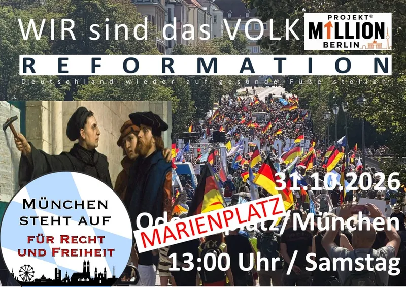 Auf nach München zur großen Friedensdemo!